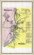 Pawcatuck Plan, Westerly Map, New London County 1868